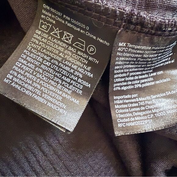 H&M sweater knit button up shirt - Picture 4 of 6